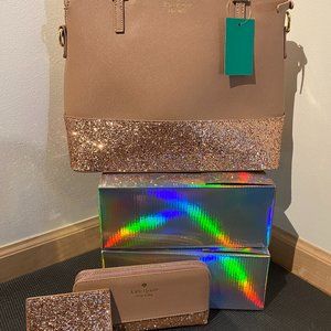 KATE SPADE GRETA COURT GLITTER